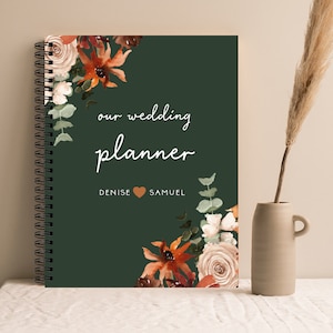 Wedding Planner, Bridal Shower, Wedding Planner Book, Future Mrs Book, Engagement Gift, Bridal Shower Gift, Wedding Planning Notebook, LW49A