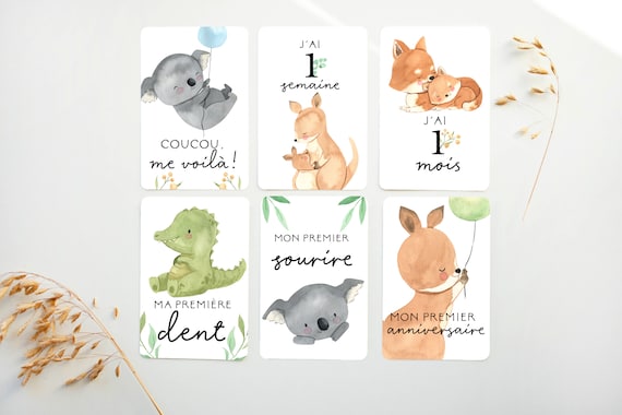 Cartes Etapes Cartes Etape Petite Enfance Petite Enfance Etsy Denmark