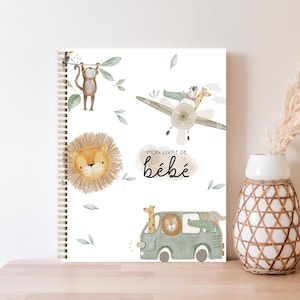 Livre de Bébé, Journal Bébé, Journal de Grossesse, Cadeau pour Future Maman, Cadeau de Naissance, Livre de Naissance, Livre Grossesse, BF120