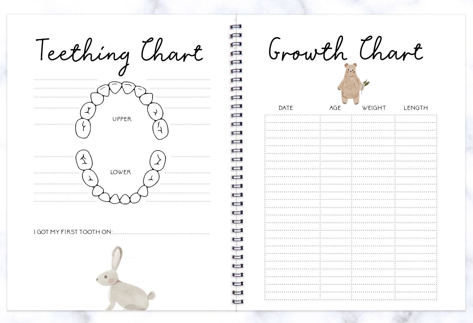 Baby Book Baby Shower Pregnancy Journal Baby Gift Baby Etsy