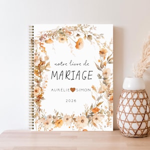 Planificateur de Mariage, Journal de Mariage, Mariage, Planificateur, Fiancailles, Journal de future mariée, Agenda de Mariage, CP, LW52F