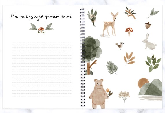 Livre De Bebe Journal De Bebe Unisexe Bebe Livre De Etsy
