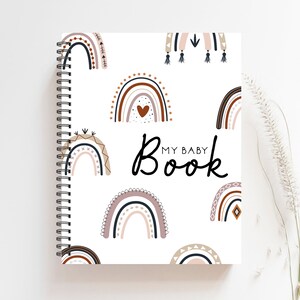 Baby Book, Baby Girl Journal, Baby Memory Book, New Baby Gift, Baby Keepsake, Baby Gift, Baby Memories, Baby Album, Pregnancy Journal, BB51