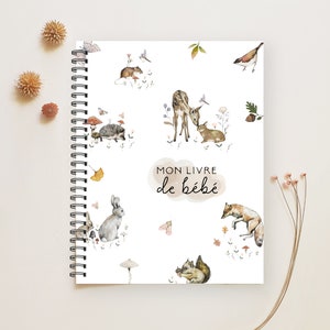 Livre de Bébé, Journal Bébé, Journal de Grossesse, Cadeau pour Future Maman, Cadeau de Naissance, Livre de Naissance, Livre Grossesse, BF66