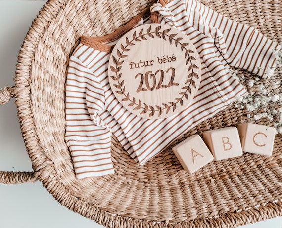 Annonce De Grossesse Futur Bebe 22 Maman Enceinte Cadeau Etsy