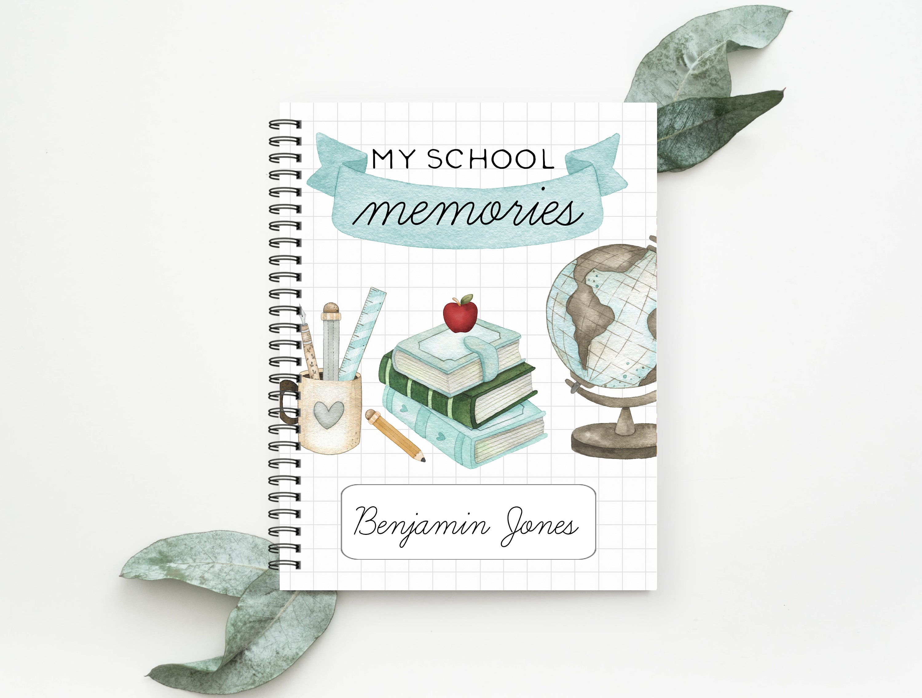 大好き School Memories Journal, School Book, My School Memories ノート