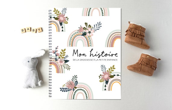 Livre De Bebe Arc En Ciel Journal De Bebe Fille Livre De Etsy Livre De Bebe Arc En Ciel Journal De Bebe Fille Livre De Etsy
