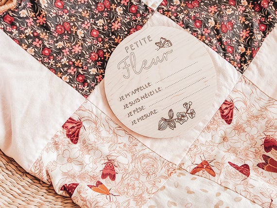 Pastille De Naissance Annonce De Naissance Cadeau Bebe Etsy