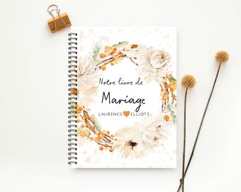 Planificateur de Mariage, Journal de Mariage, Mariage, Planificateur, Fiancailles, Journal de future mariée, Agenda de Mariage, CP, LW37F