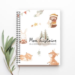 Livre de Bébé, Journal de bébé Unisexe, Bébé, Livre de Naissance, Livre Petite Enfance, Journal de Grossesse, Journal de Grossesse, C53