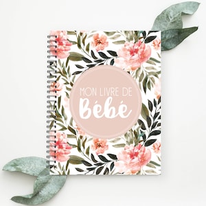 Livre de bébé Fille, Cadeau de Naissance Bébé, Album bébé Fille, Décor Chambre de Bébé Fille, Cadeau de Shower, Album Souvenirs Bébé, M27F