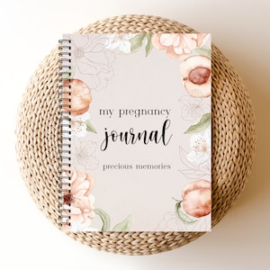 Pregnancy Journal, Pregnancy Planner, Pregnancy Diary, Baby Bump Book, Pregnancy Gift, Pregnancy Book, Pregnancy Album, Baby Gift, MG104A
