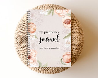 Pregnancy Journal, Pregnancy Planner, Pregnancy Diary, Baby Bump Book, Pregnancy Gift, Pregnancy Book, Pregnancy Album, Baby Gift, MG104A