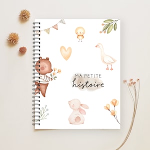 Livre de Bébé, Journal Bébé, Journal de Grossesse, Cadeau pour Future Maman, Cadeau de Naissance, Livre de Naissance, Livre Grossesse, BF115