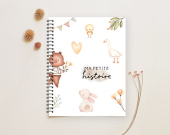 Livre de Bébé, Journal Bébé, Journal de Grossesse, Cadeau pour Future Maman, Cadeau de Naissance, Livre de Naissance, Livre Grossesse, BF115