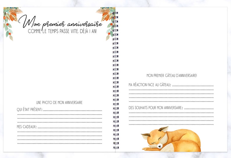 Album Souvenirs Bébé Garçon Livre De Bébé Souvenirs Pour Etsy