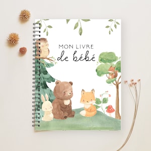Livre de Bébé, Journal Bébé, Journal de Grossesse, Cadeau maman, Papeterie, Cadeau de Naissance, Livre de Naissance, Livre Grossesse, BF49