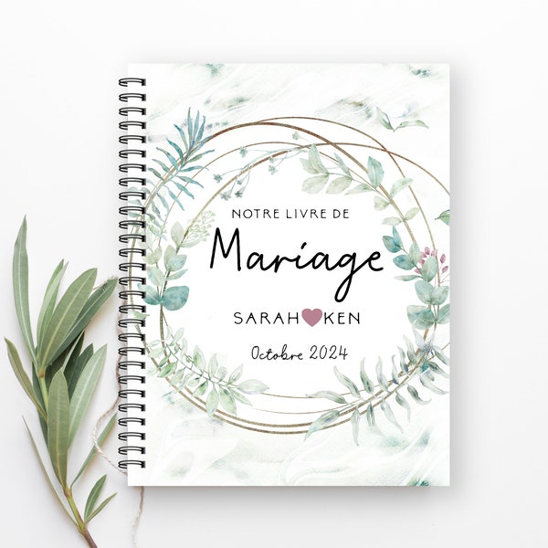 Planificateur de Mariage, Journal de Mariage, Mariage, Planificateur, Fiancailles, Journal de future mariée, Agenda de Mariage, CP, LW31F