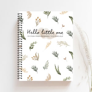 Baby Book, Baby Shower, Pregnancy Journal, Baby Gift, Baby Boy, New Mom gift, Baby Shower Gift, Baby Books, Pregnancy Gift, Baby Girl, C48A