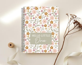 Baby book, Baby Album, Baby Journal, Baby Pregnancy Journal, Baby Memory Book, Baby Shower Gift, New Baby Gift, Custom Baby gift, M249A