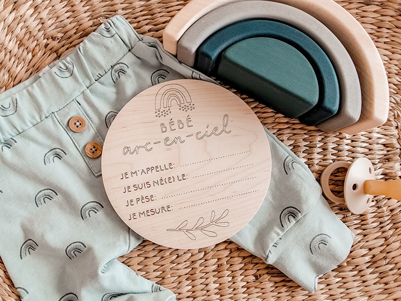Pastille De Naissance Annonce De Naissance Cadeau Bebe Etsy