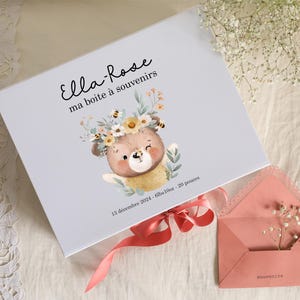 Personalized Baby Memory Box, Custom Baby Keepsake Box, Newborn Baby Gift, Baby Shower Gift, New Mom Gift, New Baby Gift, BP24
