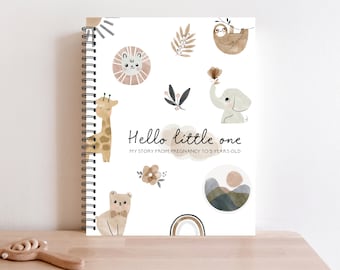 Journal De Bébé, Journal De Naissance, Livre De Bébé Fille, Livre De Bébé  Fleurs, Décor Bébé Fille, Décor Papillons, Papeterie, CP, BF55 