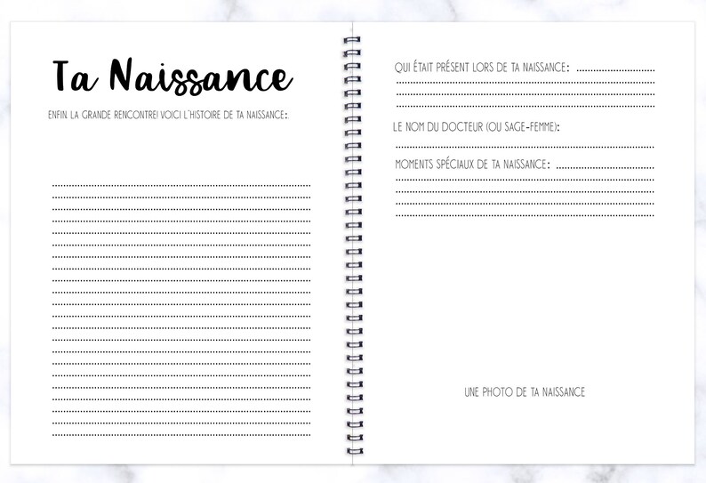 Journal de ma grossesse: Livre de grossesse et de naissance à remplir