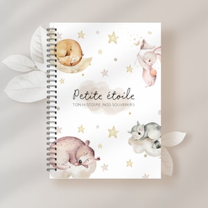 Livre de bébé ange, Livre deuil périnatal, Deuil périnatal, Livre de bébé, Journal de naissance, JA-2