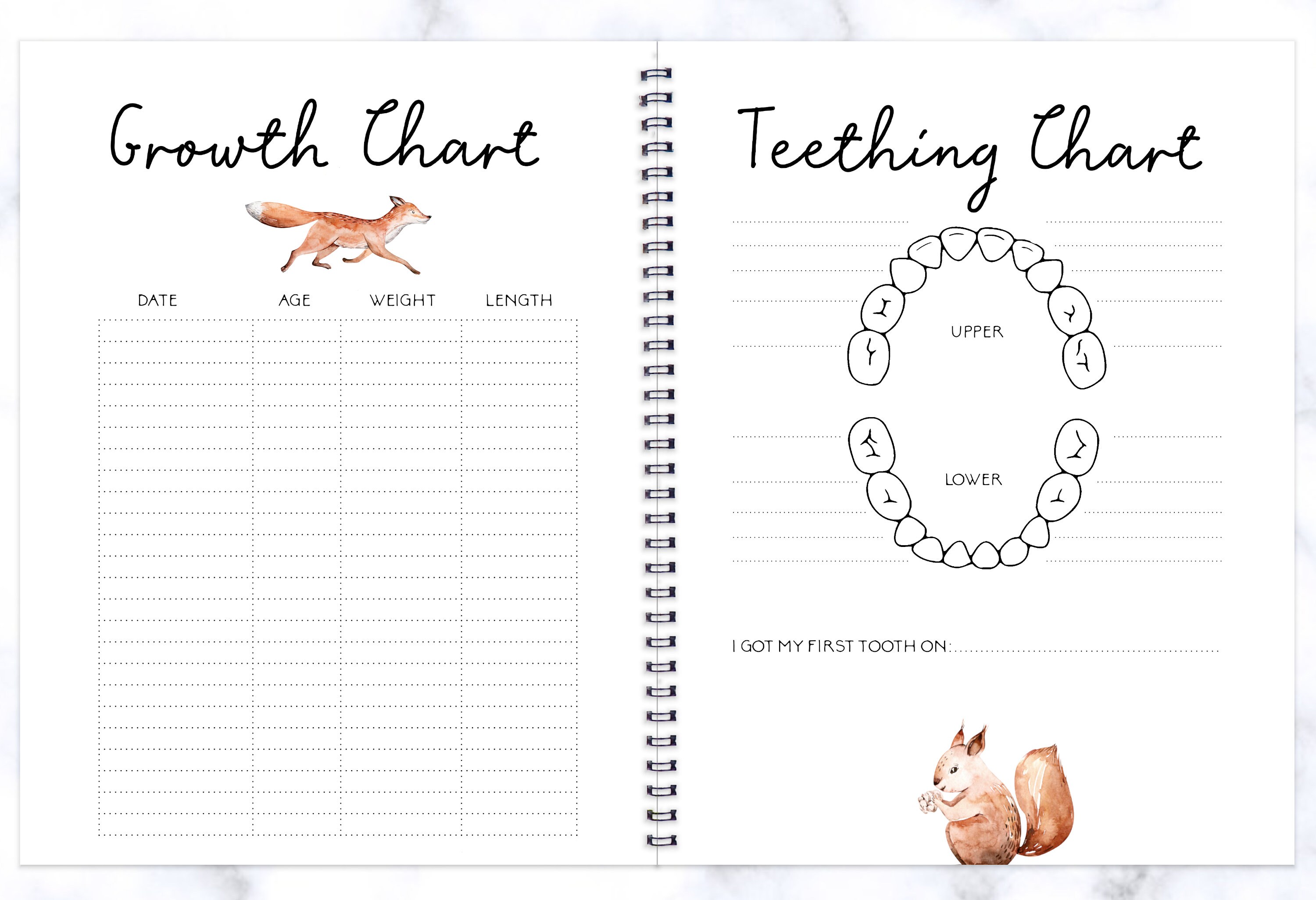 Baby book Baby Album Baby Journal Baby Planner Pregnancy Etsy