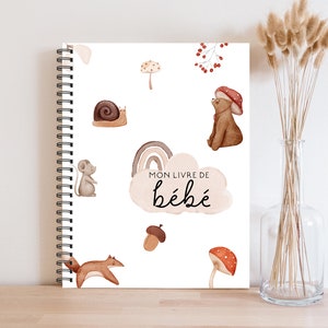 Livre de Bébé, Journal de bébé Unisexe, Bébé, Livre de Naissance, Livre Petite Enfance, Journal de Grossesse, Journal de Grossesse, BF73