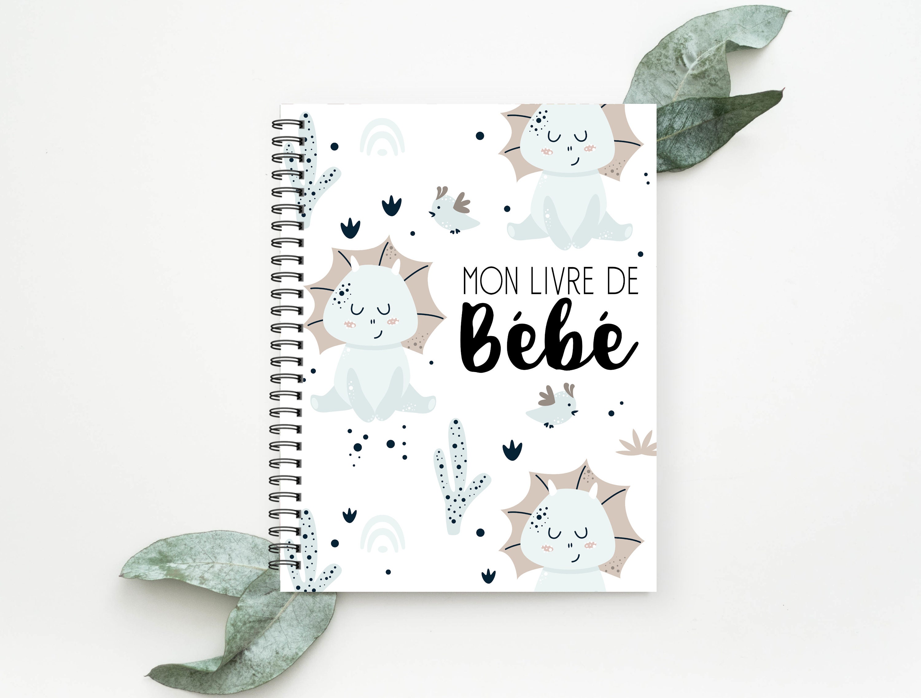 Livre De Bébé, Cadeau De Naissance Bébé, Album Bébé Unisexe, Décor Chambre  De Bébé Unisexe, Cadeau De Shower Bébé, Décor Forêt, M177 