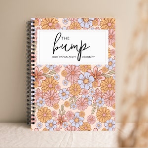 Pregnancy Journal, Pregnancy Planner, Pregnancy Diary, Baby Bump Book, Pregnancy Gift, Pregnancy Book, Pregnancy Album, Baby Gift, MG103A