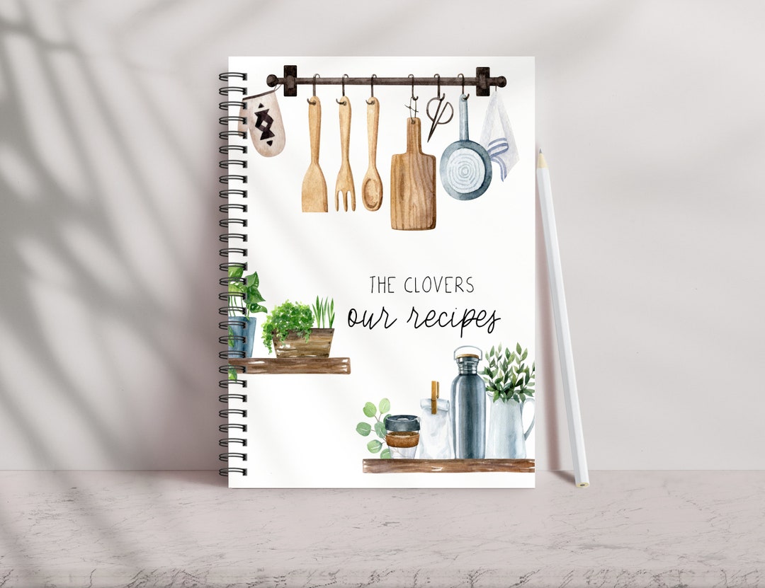 Family Recipes Book, Kitchen Recipe Journal, Journal Recipe, Family ...