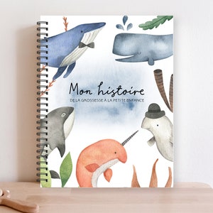 Livre de Bébé, Journal de bébé Unisexe, Bébé, Livre de Naissance, Livre de Petite Enfance, Journal de Grossesse, Journal de Grossesse, C42