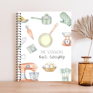Kitchen Recipe, Journal Cookbook, Cookbook Family, Recipe Book, Mom Gift, , Family Cookbook, Family Recipes, Recipe Book Housewarming, C13A