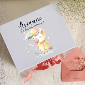 Personalized Baby Memory Box, Custom Baby Keepsake Box, Newborn Baby Gift, Baby Shower Gift, New Mom Gift, New Baby Gift, BP26