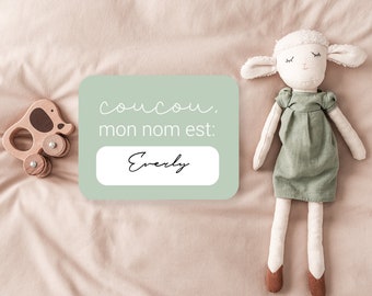 Carte Etape Bebe Etsy Canada