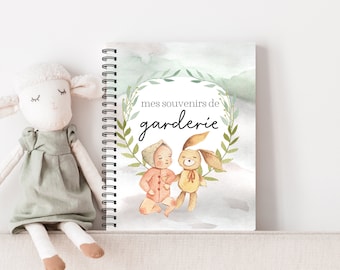 Livre de la petite enfance, Livre souvenirs, album petite enfance, livre enfant garderie, livre garderie, Souvenirs enfant, Cadeau maman, G3