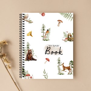 Baby Book, Baby Journal, Baby Shower, Baby Album, Pregnancy Gift, Baby Gift, Mother Gift, Pregnancy Gift,  Baby Boy, BB66