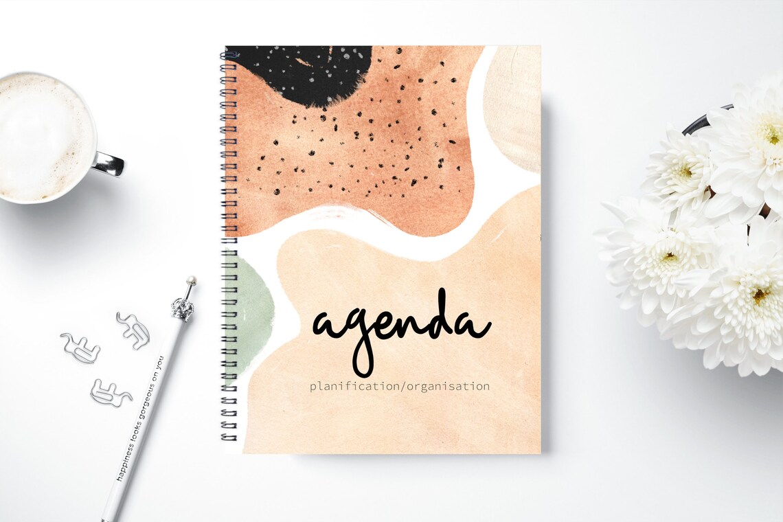 Agenda 2021 Agenda 2022 Agenda non daté Papeterie Etsy