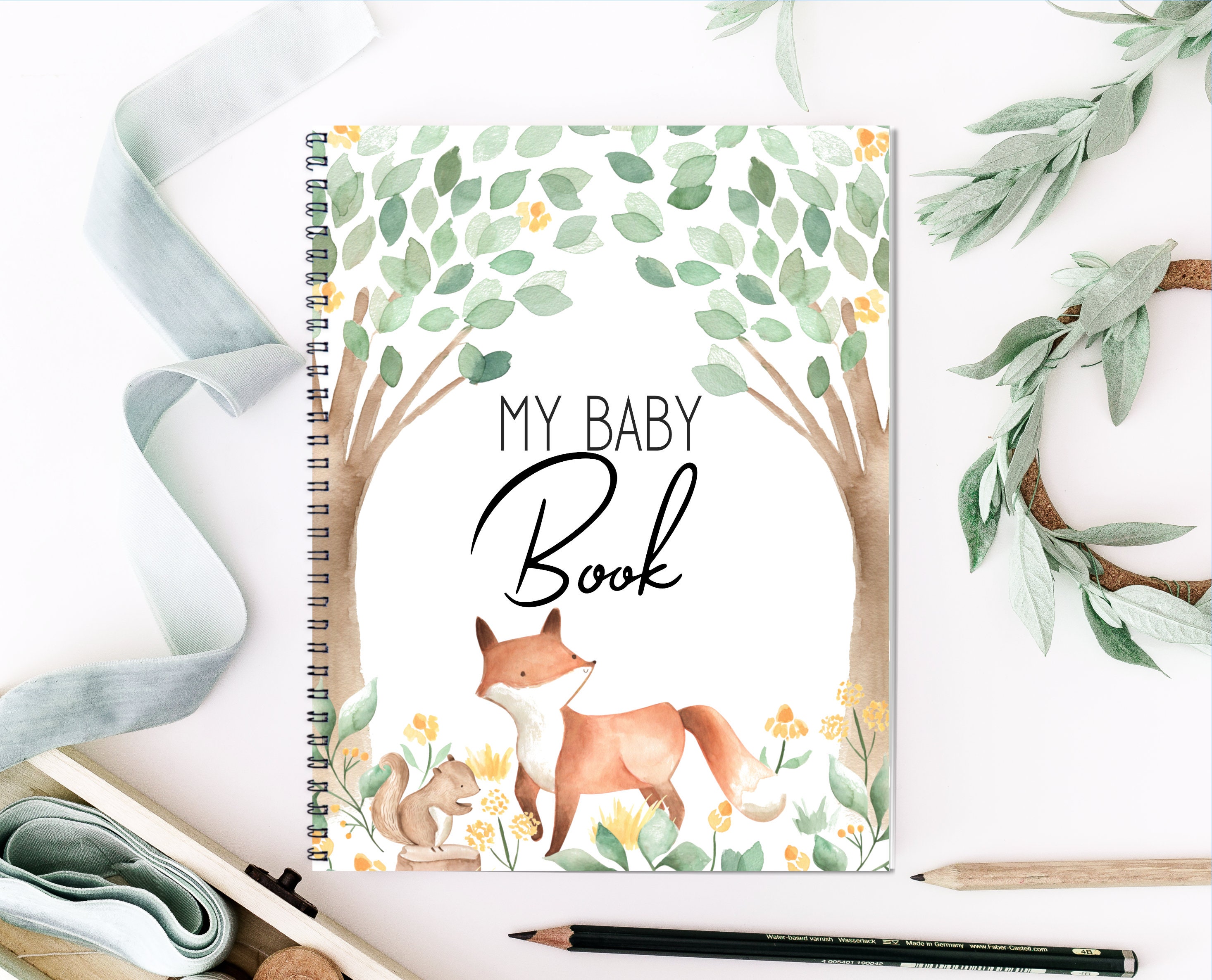 Baby Book Baby Shower Gift Memory Book New Baby Gift Baby Etsy