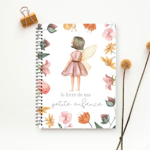 Livre de la petite enfance, Livre de bébé fille, album petite enfance, livre enfant, livre préscolaire, Souvenirs enfant, petites fées, E12