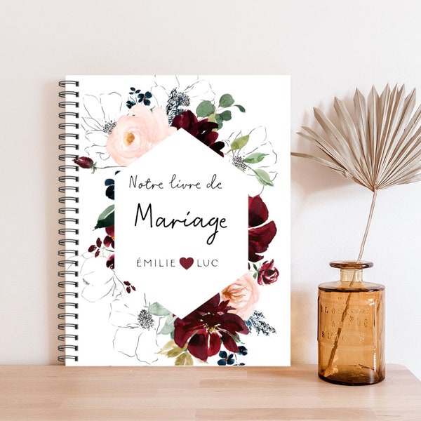 Weddingplanner, Trouwdagboek, Bruiloft, Planner, Fiancailles, Bruid-to-Be Dagboek, Wedding Agenda, LW11F