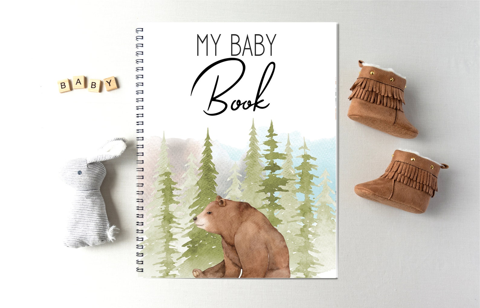 Baby Book Baby Shower Gift Memory Book New Baby Gift Baby Etsy