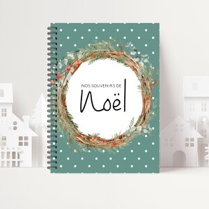 Souvenirs de Noël, Cadeau de Noël, Traditions de Noël, papeterie, cadeau pour famille, Album Souvenirs, Album Photos,  LN01