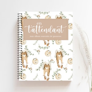 Journal de Grossesse、アルバム Grossesse、Livre de Grossesse、Cadeau Future Maman、Cadeau de Naissance、Journal de Naissance、ベベ ベドン、MG87F