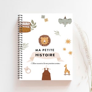 Livre de Bébé, Journal de bébé Unisexe, Bébé, Livre de Naissance, Livre Petite Enfance, Journal de Grossesse, Journal de Grossesse, BF81