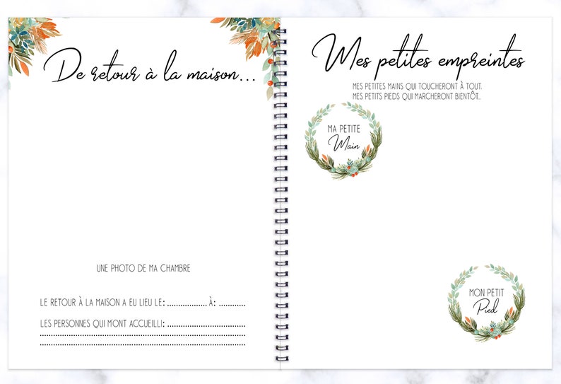 Album Souvenirs Bébé Garçon Livre De Bébé Souvenirs Pour Etsy