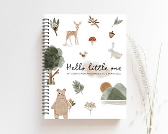 Livre bébé, Baby Shower, Journal de grossesse, Cadeau bébé, Bébé garçon, Cadeau nouvelle maman, Cadeau Baby Shower, Livres bébé, Cadeau grossesse, Bébé fille, C12A